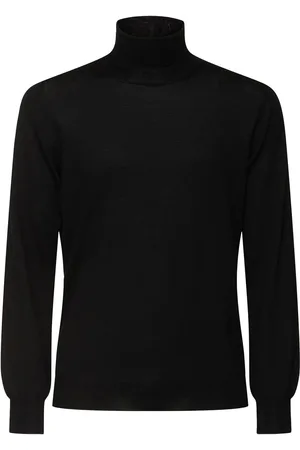 LARDINI Wool Turtleneck Sweater