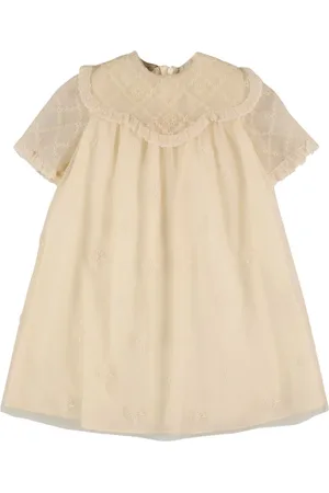 Gucci Embroidered Tulle Dress