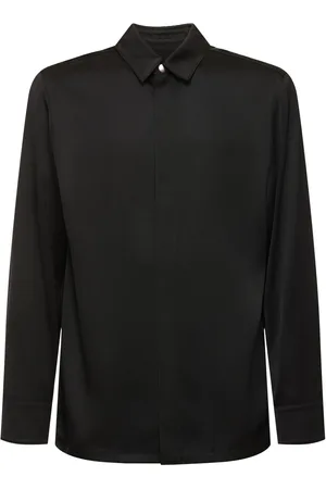 Jil Sander Silk & Viscose Fluid Shirt