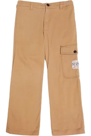 Nº21 Cotton Blend Gabardine Cargo Pants
