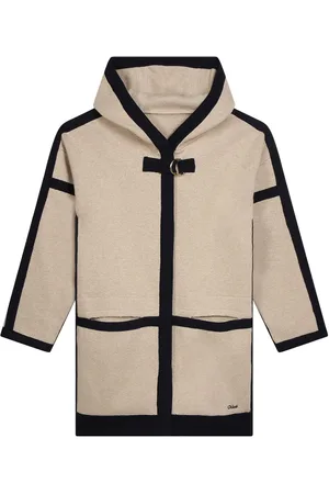 Chloé Wool & Cotton Tricot Coat