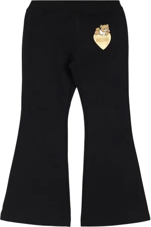 Moschino Cotton Jersey Wide Leg Pants