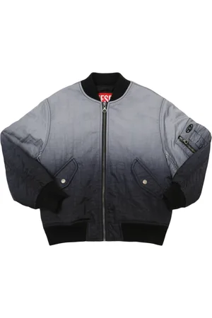 Diesel Printed Poly Bomber Jacket