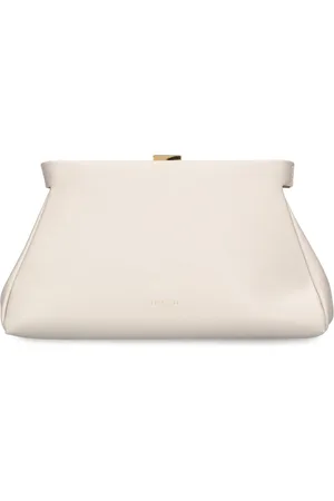 DeMellier Cannes Chunky Chain Leather Clutch