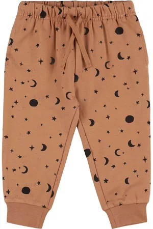 Quincy Mae Printed Cotton Sweatpants