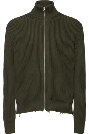Maison Margiela Camionneur Zip-up Knit Jacket