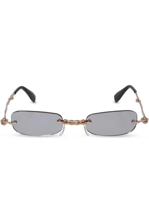 KUBORAUM H47 Metal Machinery Rimless Sunglasses