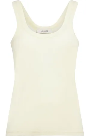LEMAIRE Ribbed Cotton Tank Top