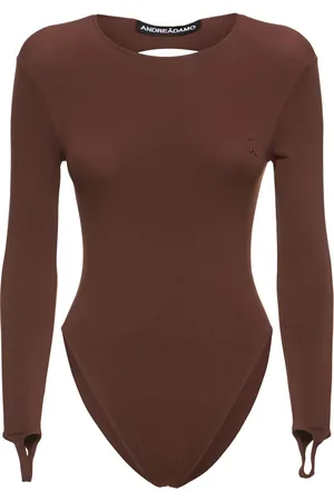 ANDREADAMO Sculpting Jersey Bodysuit