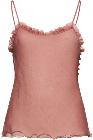 Chloé Silk Tulle Top
