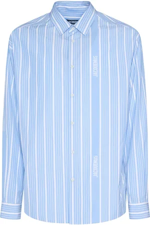 Jacquemus La Chemise Simon Logo Striped Shirt