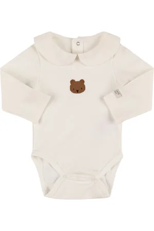 Donsje Poodle Print Organic Cotton Bodysuit