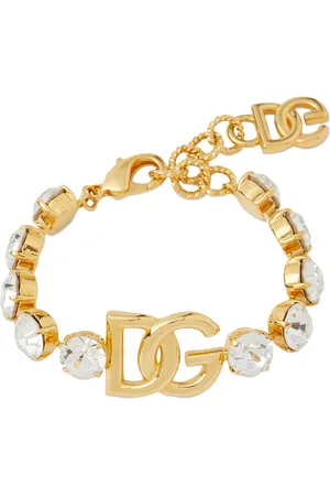 Dolce & Gabbana Dg Crystal Chain Bracelet