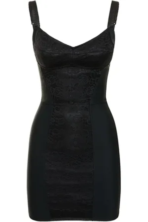 Dolce & Gabbana Satin Corset Mini Dress