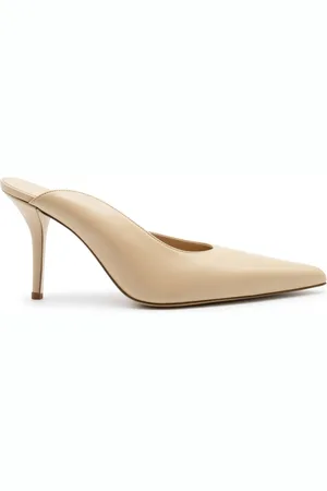 Gia Borghini 85mm Abella Leather Mules