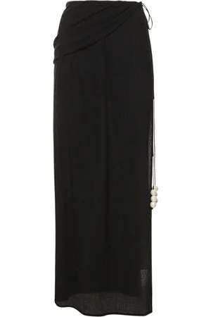 MAGDA BUTRYM Embellished Cutout Long Skirt