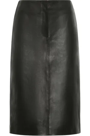 MAGDA BUTRYM Leather Pencil Skirt