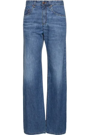 Brunello Cucinelli Denim Wide Jeans