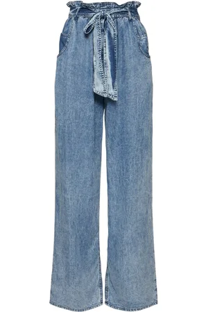 Marant Etoile Priana High Waisted Lyocell Denim Jeans