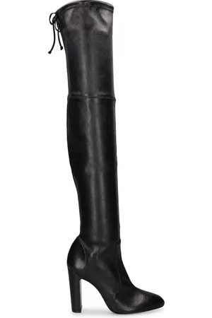 Stuart Weitzman 100mm Vidaland Leather Knee High Boots