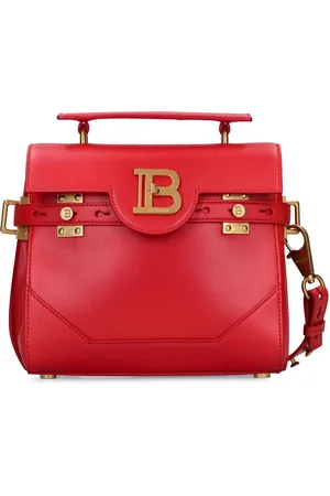 Balmain Bbuzz 23 Leather Shoulder Bag