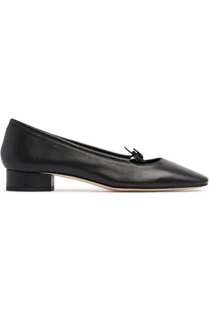 Aeyde 25mm Darya Leather Ballerina Pumps