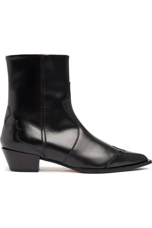 Aeyde 40mm Hester Leather Ankle Boots
