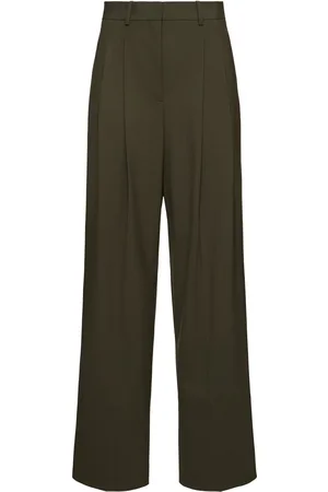 THEORY Pleated Wide Leg Pants