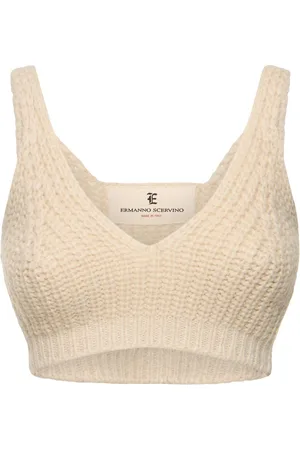 ERMANNO SCERVINO Knit Cropped Top