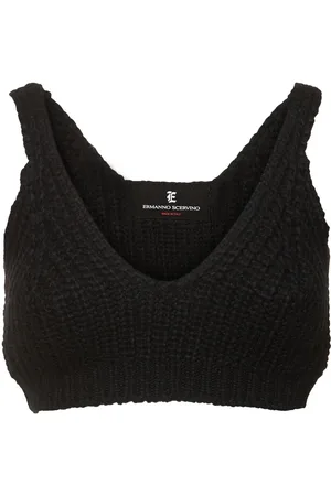 ERMANNO SCERVINO Knit Cropped Top