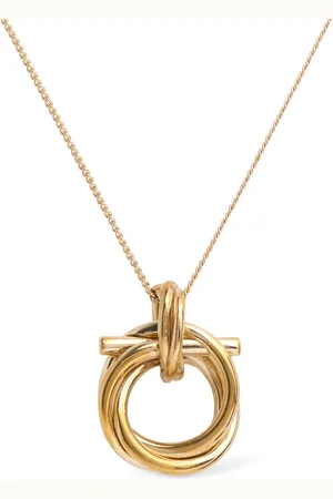 Salvatore Ferragamo Gancio Evo Charm Necklace