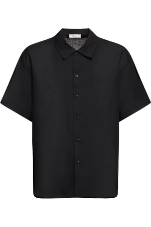 COMMAS Oversized Fit Short Sleeve Linen Shirt