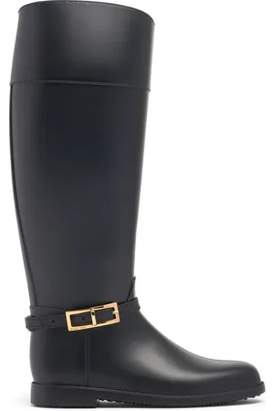 Sergio Rossi 20mm Nora Rainy Tall Rubber Boots