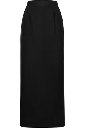 POSSE Emma Linen Midi Pencil Skirt