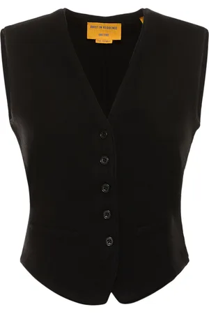 Guest In Residence Tailored Cashmere Vest