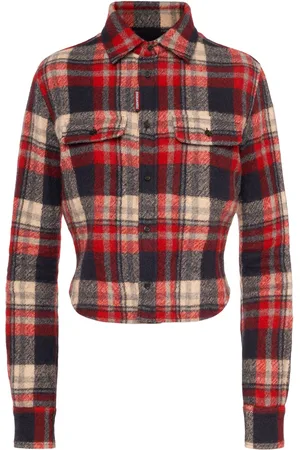 Dsquared2 Checked Wool Shirt