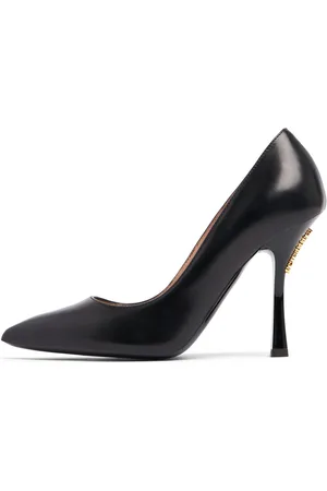 Moschino 100mm Leather Pumps