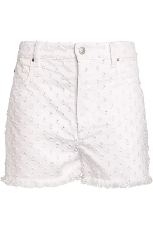 Isabel Marant Lesia Cotton Denim Shorts