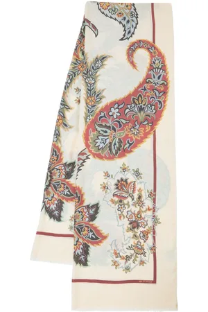 Etro Printed Modal & Cashmere Scarf