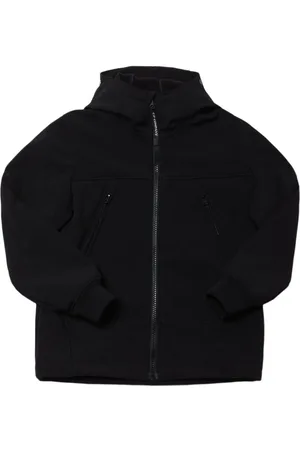 C.P. Company Soft Shell Poly Hooded Jacket W/goggles