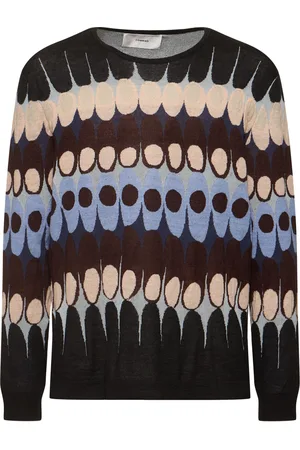 COMMAS Crewneck Jacquard Sweater