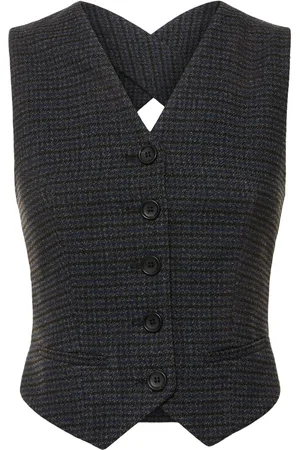 Serafini Houndstooth Tech Vest