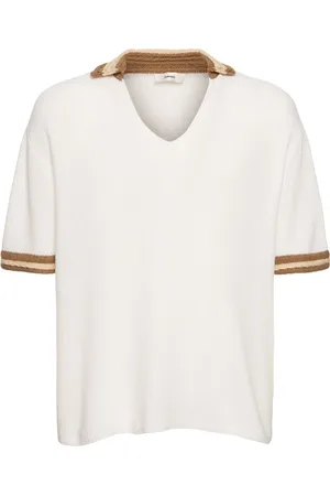 COMMAS Crochet Collar Polo