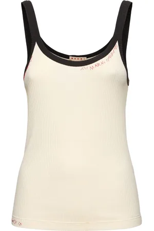 Marni Ribbed Jersey Tank Top
