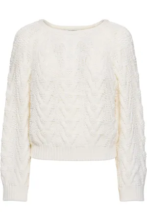 Alberta Ferretti Wool Knit Crewneck Sweater