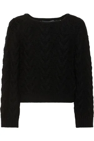Alberta Ferretti Wool Knit Crewneck Sweater
