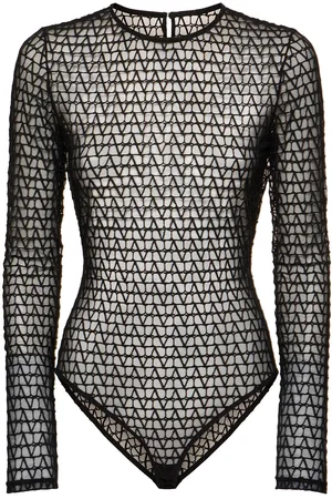 VALENTINO Toile Iconographe Tulle Body