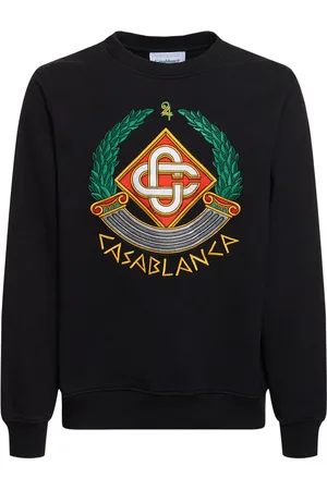 Casablanca Crest Embroidered Sweatshirt