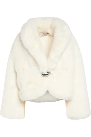GIUSEPPE DI MORABITO Faux Fur Short Jacket