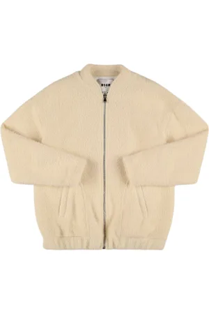 Msgm Bouclé Bomber Jacket